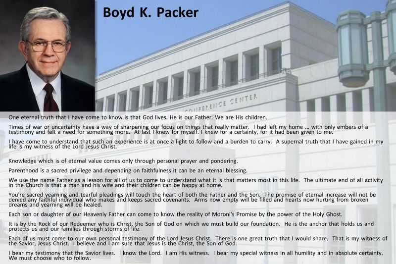Boyd K. Packer
