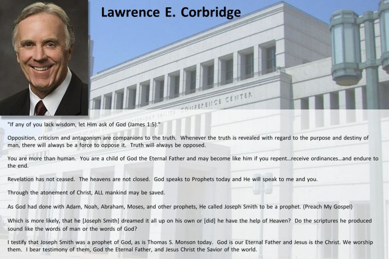 Lawrence E. Corbridge