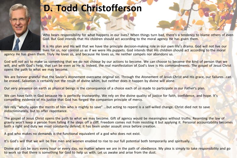 D. Todd Christofferson 10.14