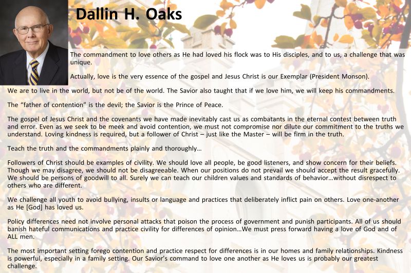 Dallin H. Oaks 10.14