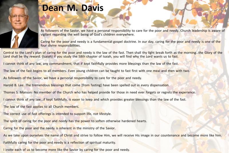 Dean M. Davis (priesthood)
