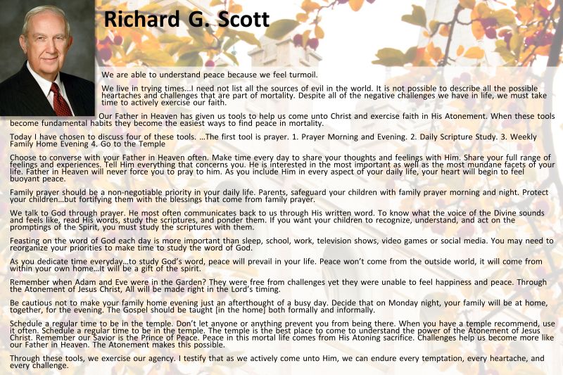 Richard G. Scott 10.14